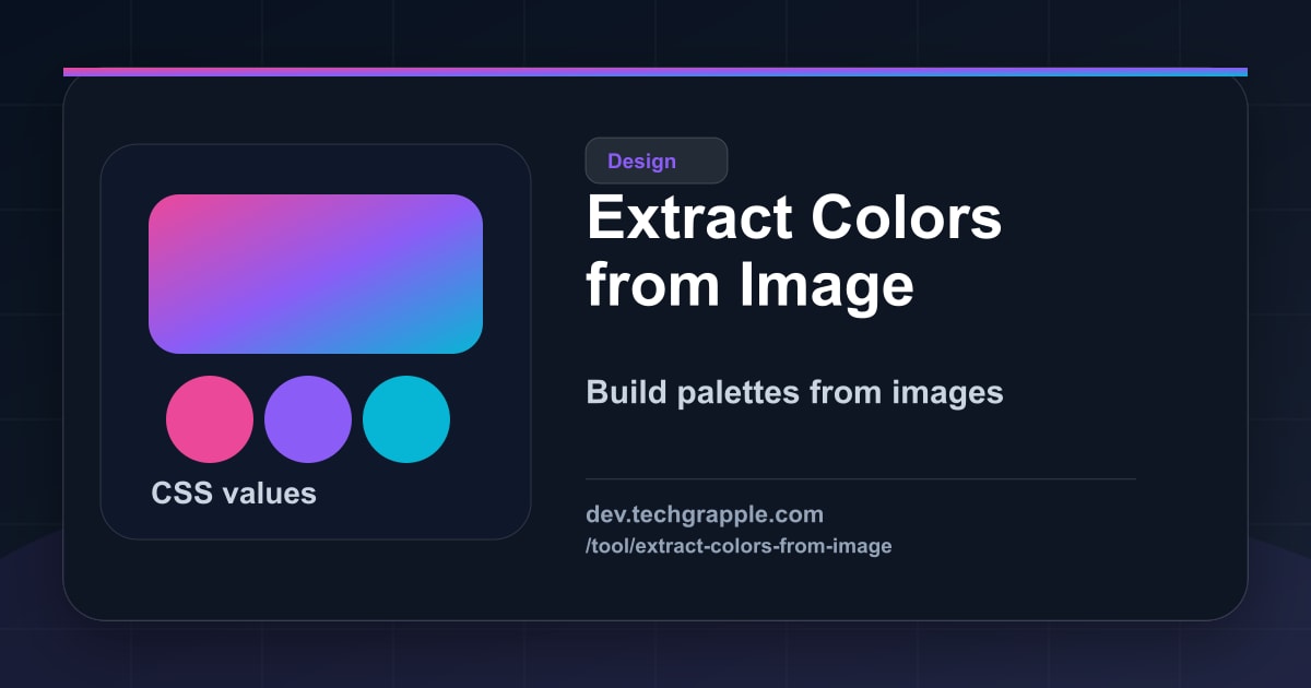 Extract Colors from Image – Image Color Palette and Code Extractor Online