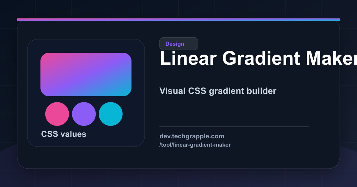 Linear Gradient Maker – Build CSS Linear and Radial Gradients Visually ...